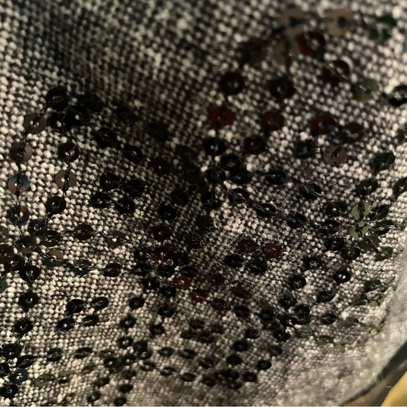 Ann Taylor Loft  Wool/Silk Skirt Size 6, Rich Tweed with embellishments. - Picture 5 of 7